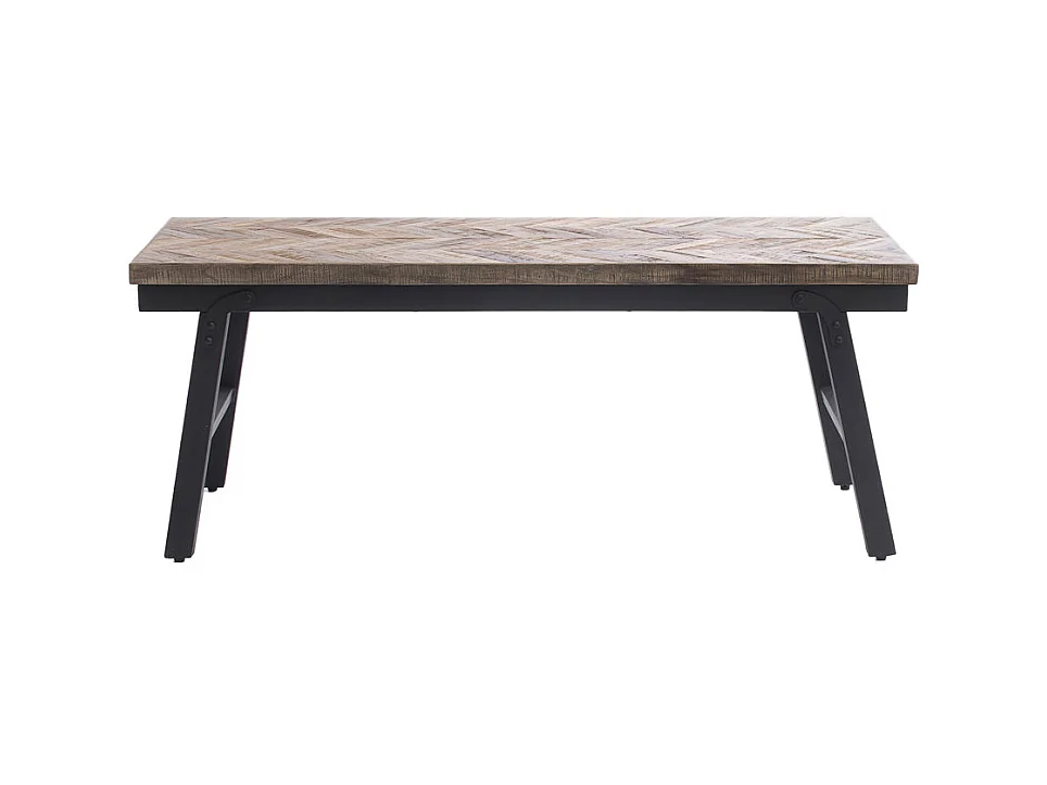 Le Banc à Chevrons - Naturel - 110