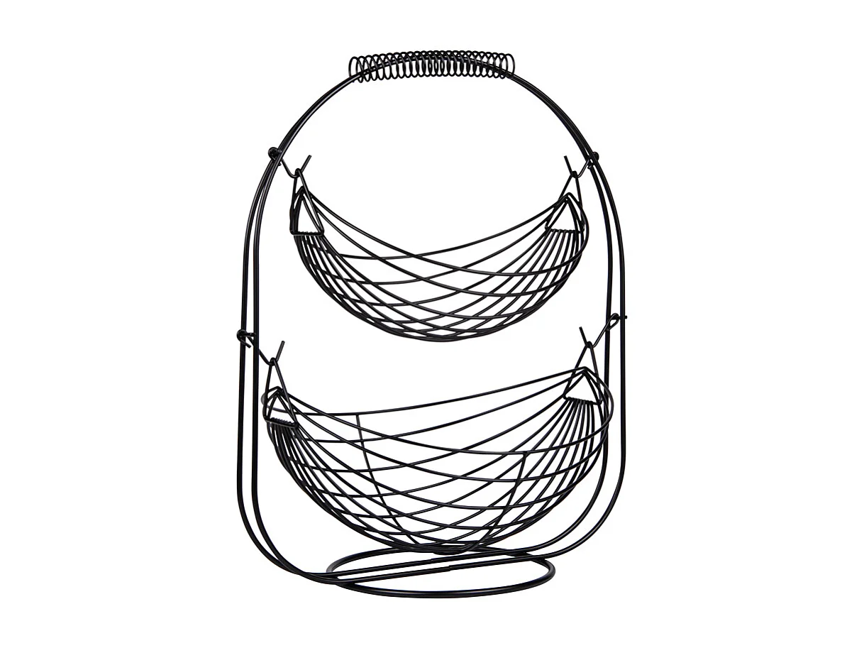 Coupe basculo double noir 44 cm