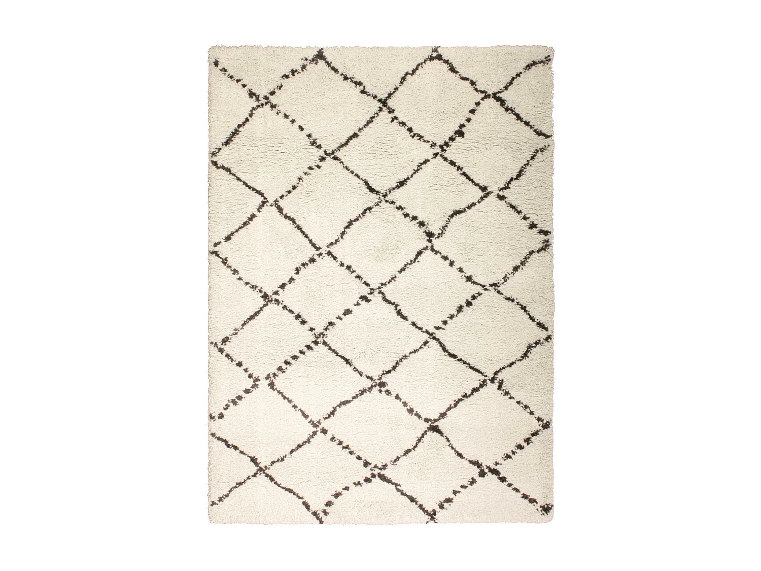 Tapis Casablanca 2 tonnerre 120 x 170 x 3 cm Vivaraise