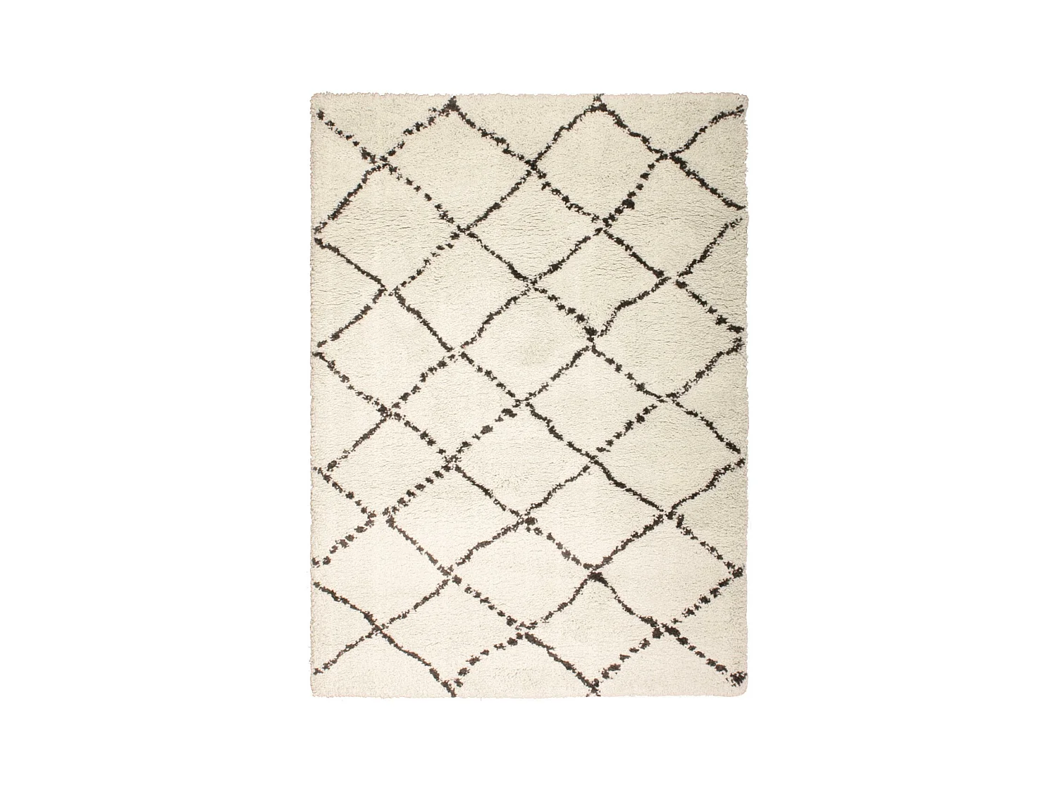 Tapis Casablanca 2 tonnerre 120 x 170 x 3 cm Vivaraise