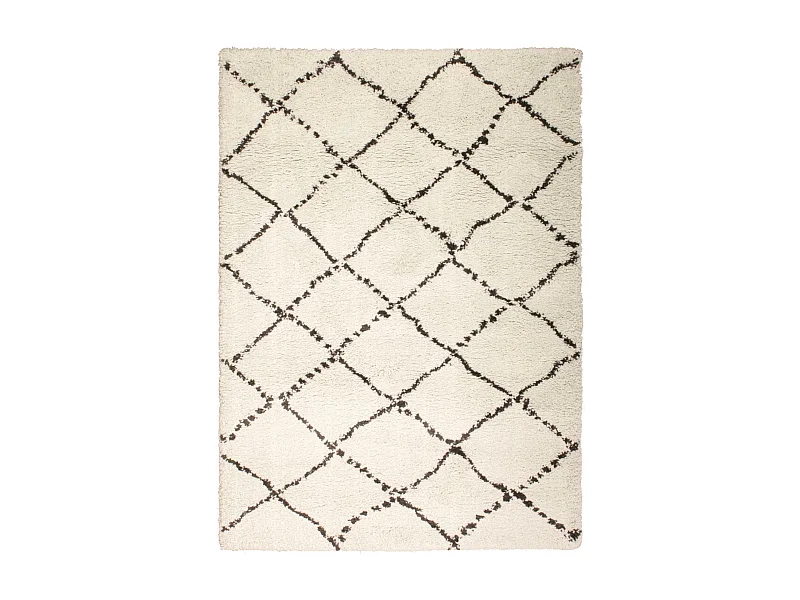 Tapis Casablanca 2 tonnerre 120 x 170 x 3 cm Vivaraise