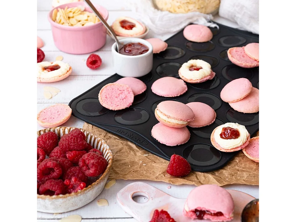 Lot de 2 feuilles cuisson Petit Macaron