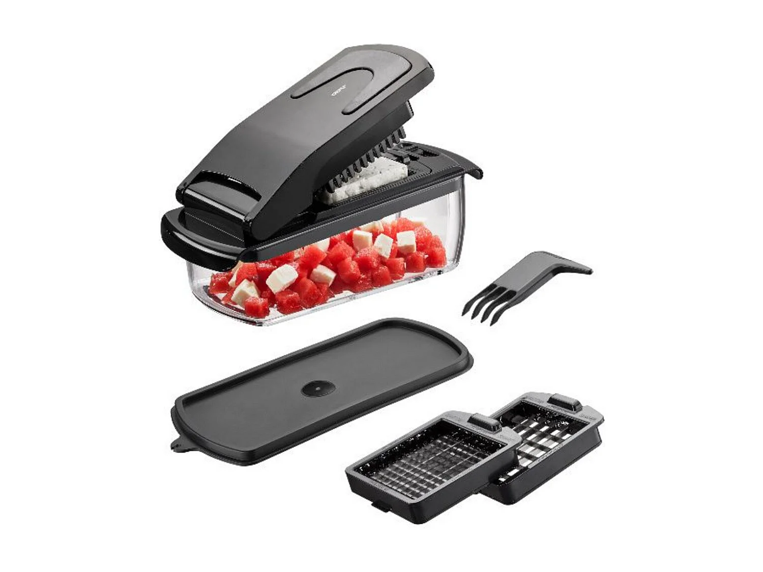 Coupe-dés et batônnets Treppo