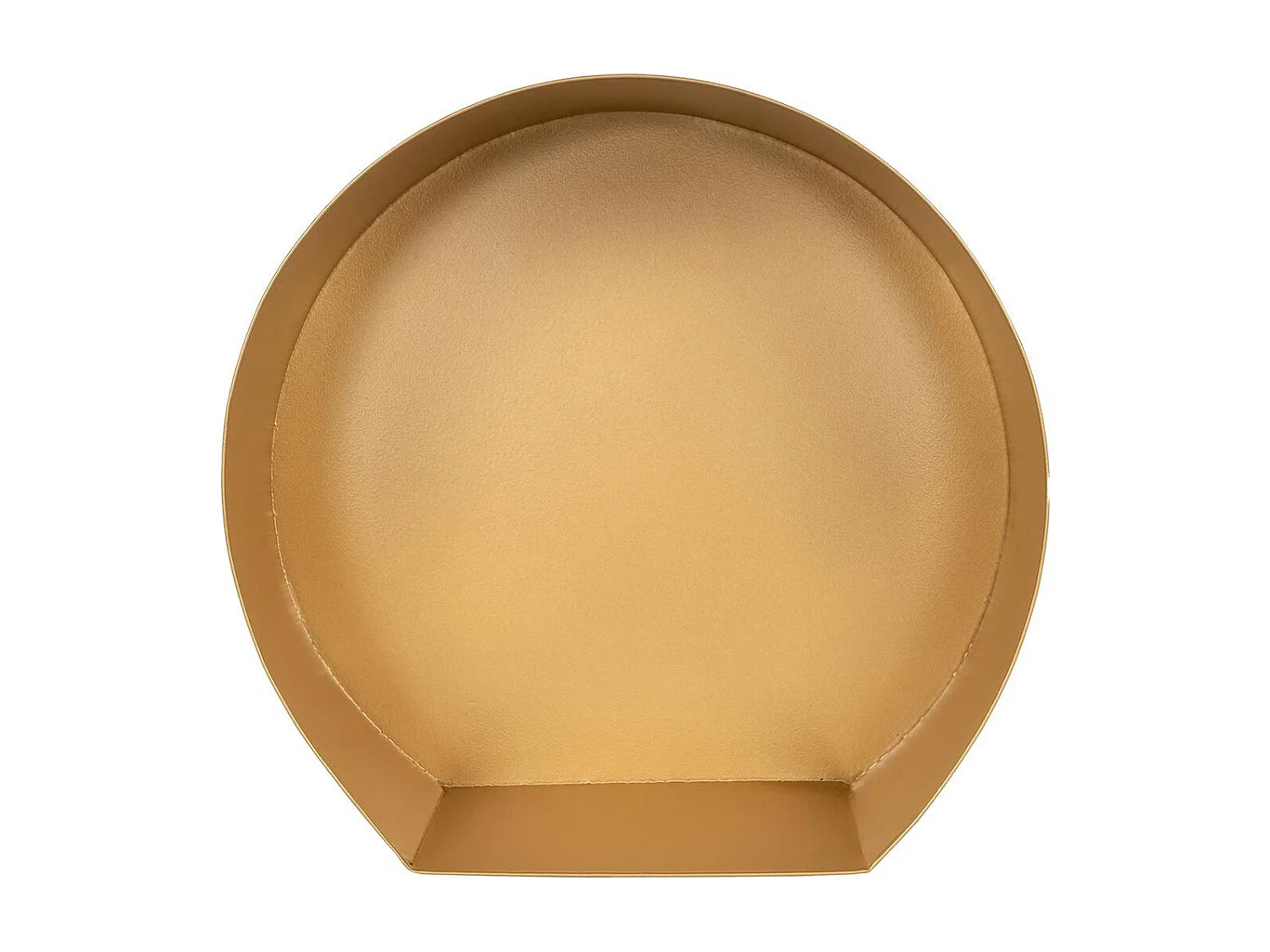 Lot de 3 Étagères Murales "Triple" 39cm Bordeaux & Or