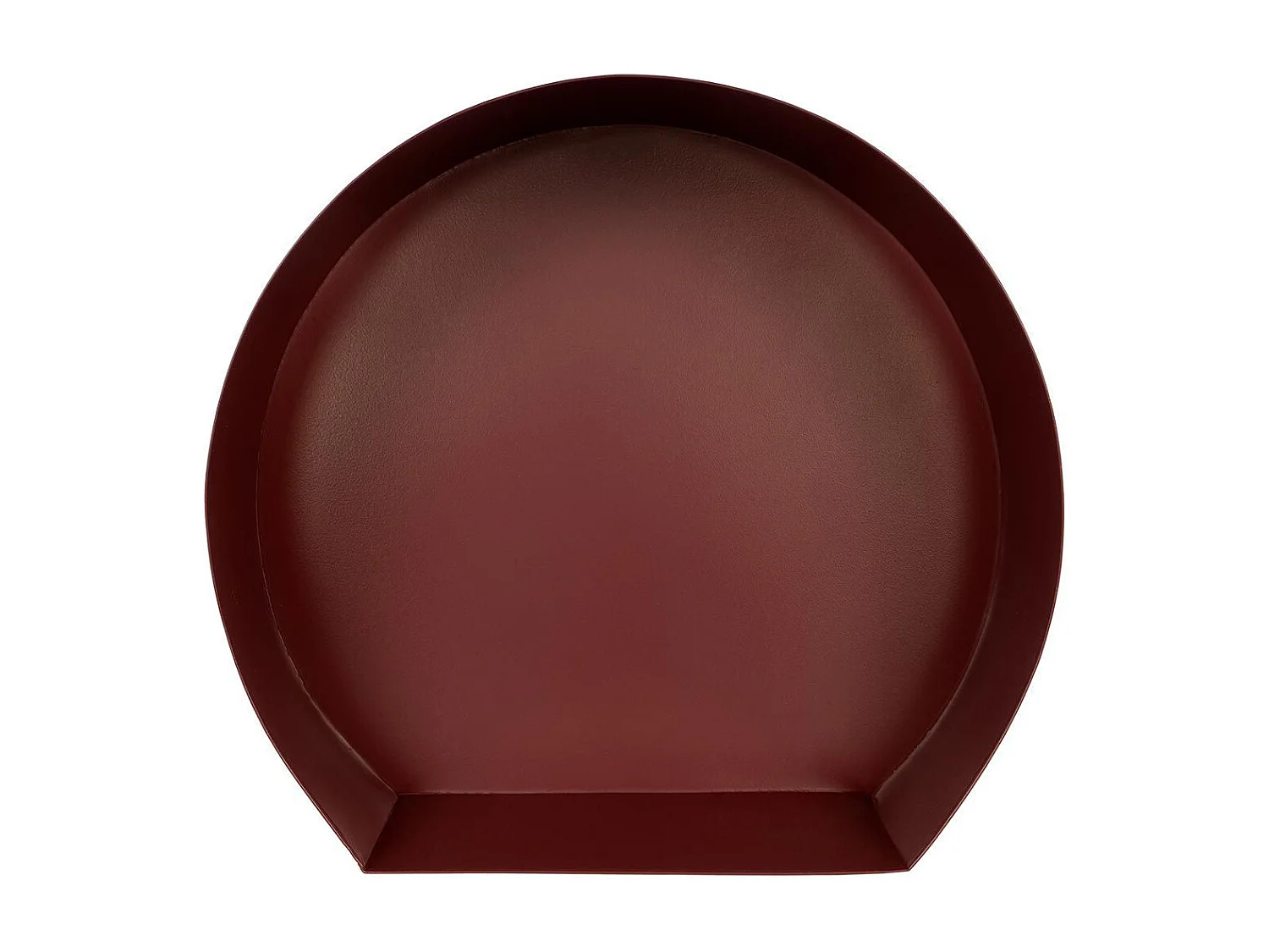 Lot de 3 Étagères Murales "Triple" 39cm Bordeaux & Or