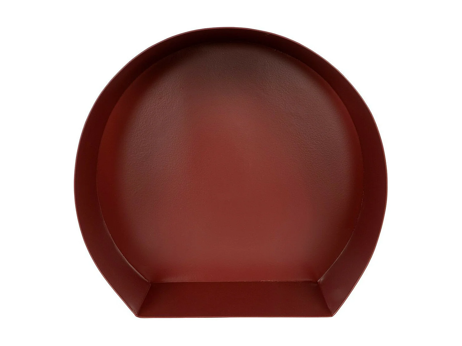 Lot de 3 Étagères Murales "Triple" 39cm Bordeaux & Or