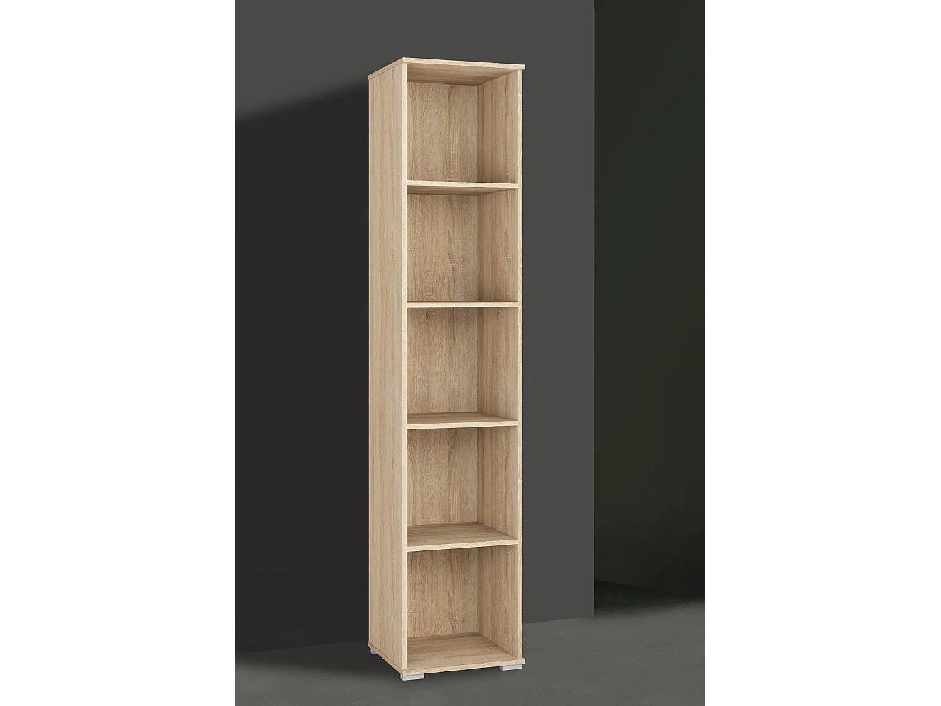 BÜCHERREGAL Optimal Sonoma Eiche hell 43 / 41 / 204cm