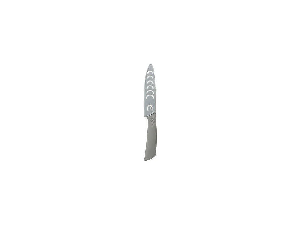 Lot de 6 couteaux utilit en céramique zirco - 2,8 x 24,5 x 2 cm - Gris