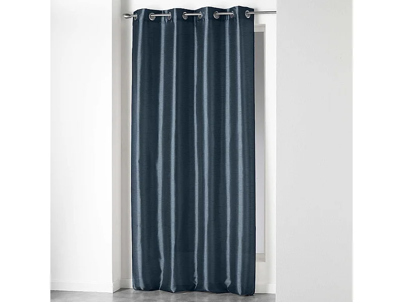 Rideau à Œillets "Shana" 140x240cm Marine