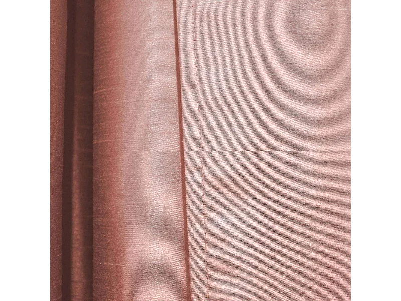 Rideau à Œillets "Shana" 140x240cm Rose Poudré