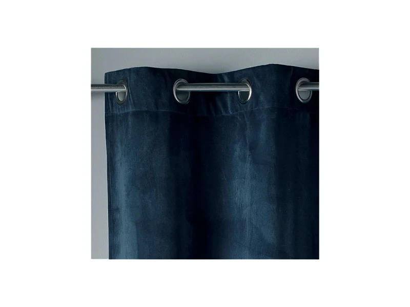 Cortina lisa de terciopelo ras 140 x 240 cm