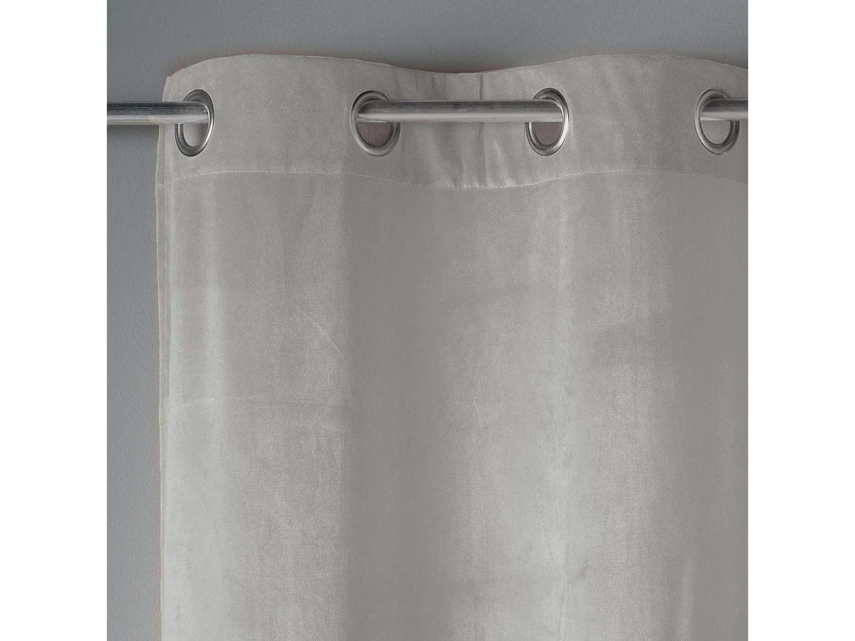 Einfacher Samtvorhang mit kurzem Flor 140 x 240 cm
