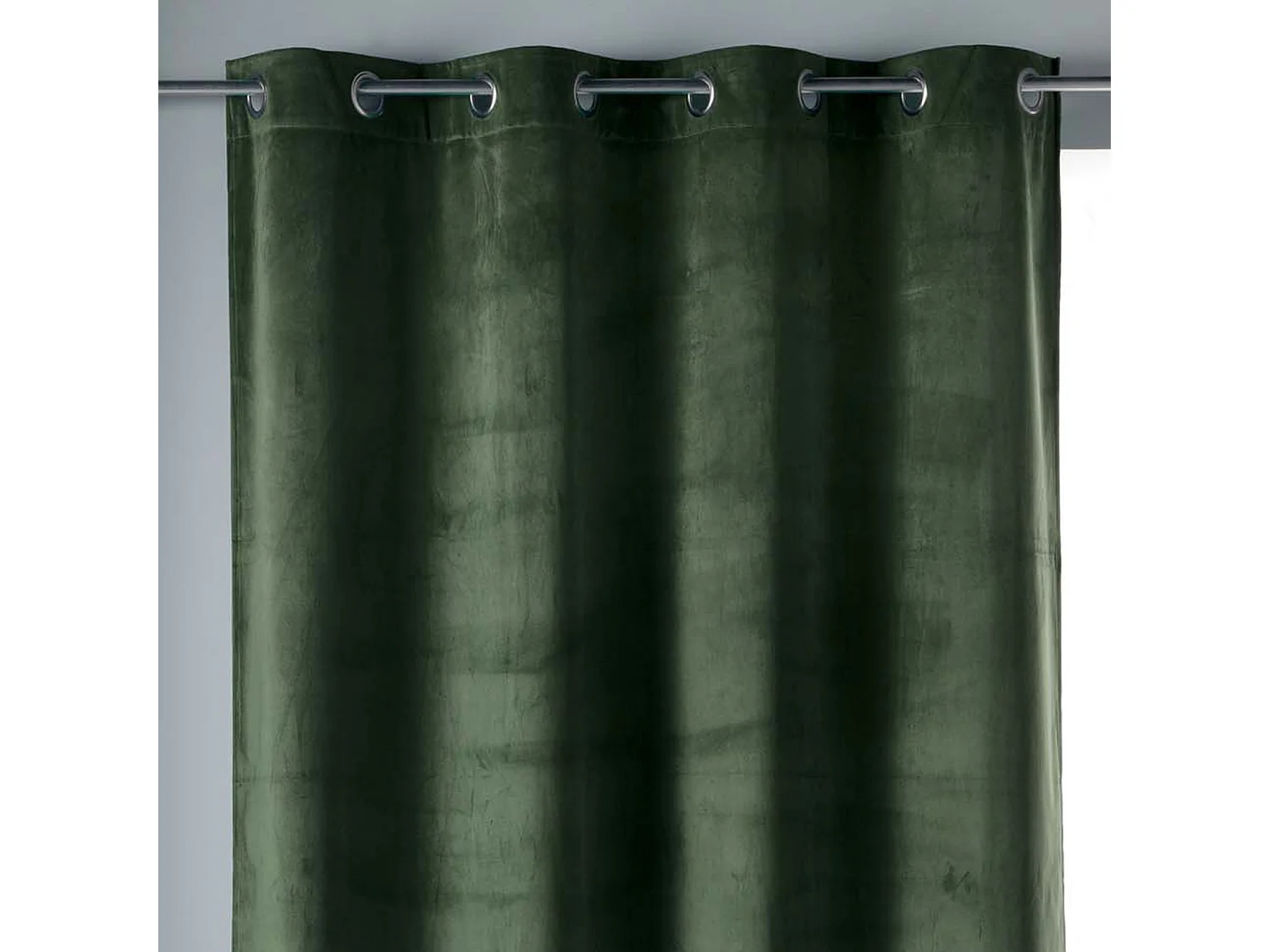 Cortina lisa de terciopelo ras 140 x 240 cm