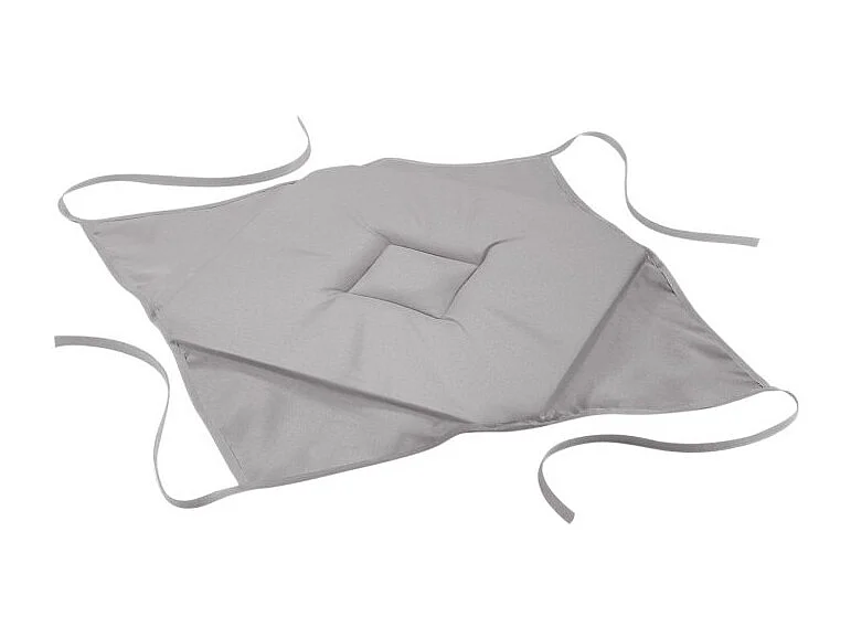 Galette de Chaise "Essentiel" 40x40cm Gris