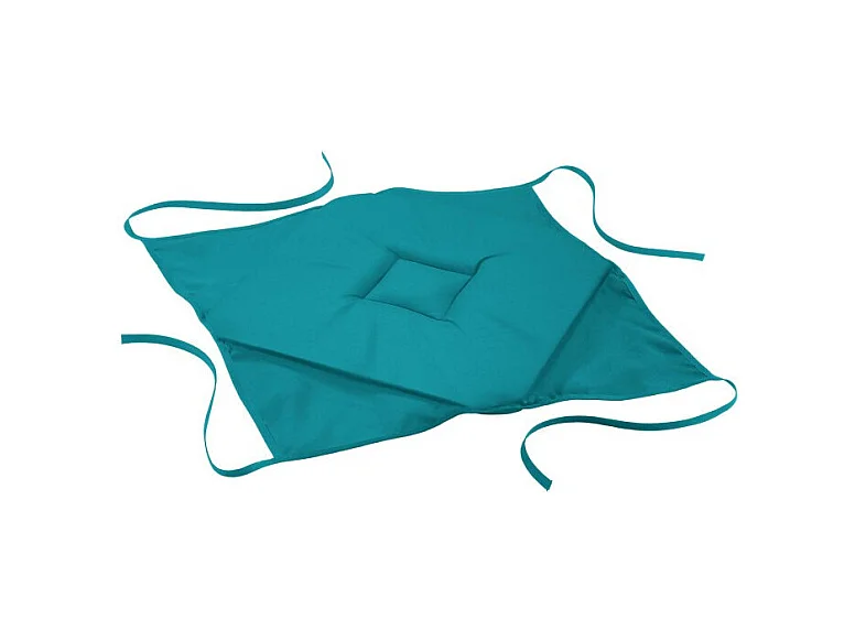 Galette de Chaise "Essentiel" 36x36cm Pétrole