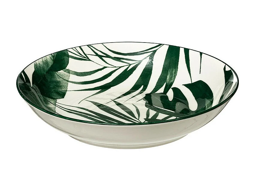 Service de Table 18 Pièces "Palme" 26cm Vert