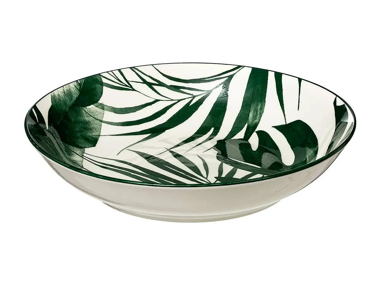 Service de Table 18 Pièces "Palme" 26cm Vert