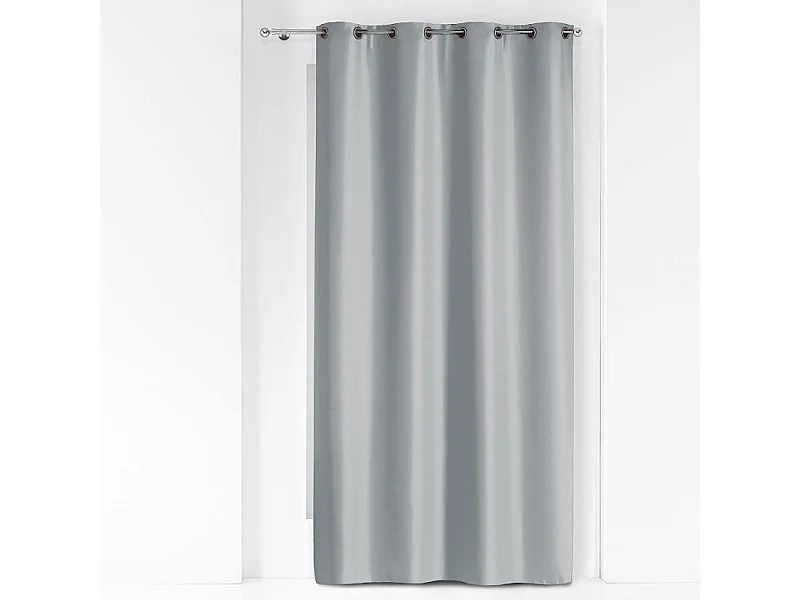 Rideau à Oeillets "Essentiel" 140x280cm Gris