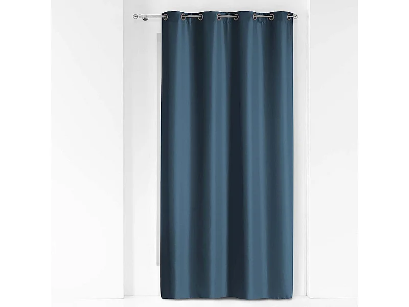 Rideau à Œillets "Essentiel" 140x280cm Bleu Marine
