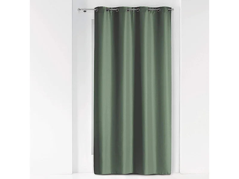 Rideau à Oeillets "Essentiel" 140x280cm Kaki