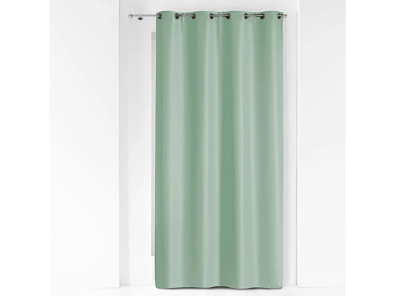 Rideau à Œillets "Essentiel" 140x280cm Sauge