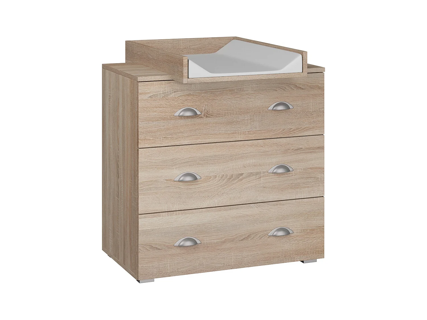 Commode avec plan à langer Lio Bois