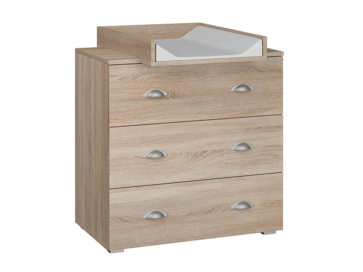 Commode avec plan à langer Lio Bois