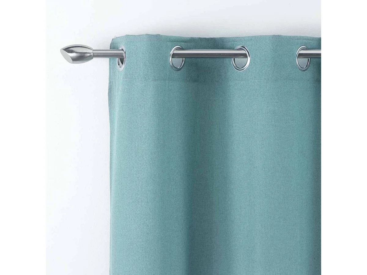 Rideau à Œillets "Meliane" 140x280cm Bleu