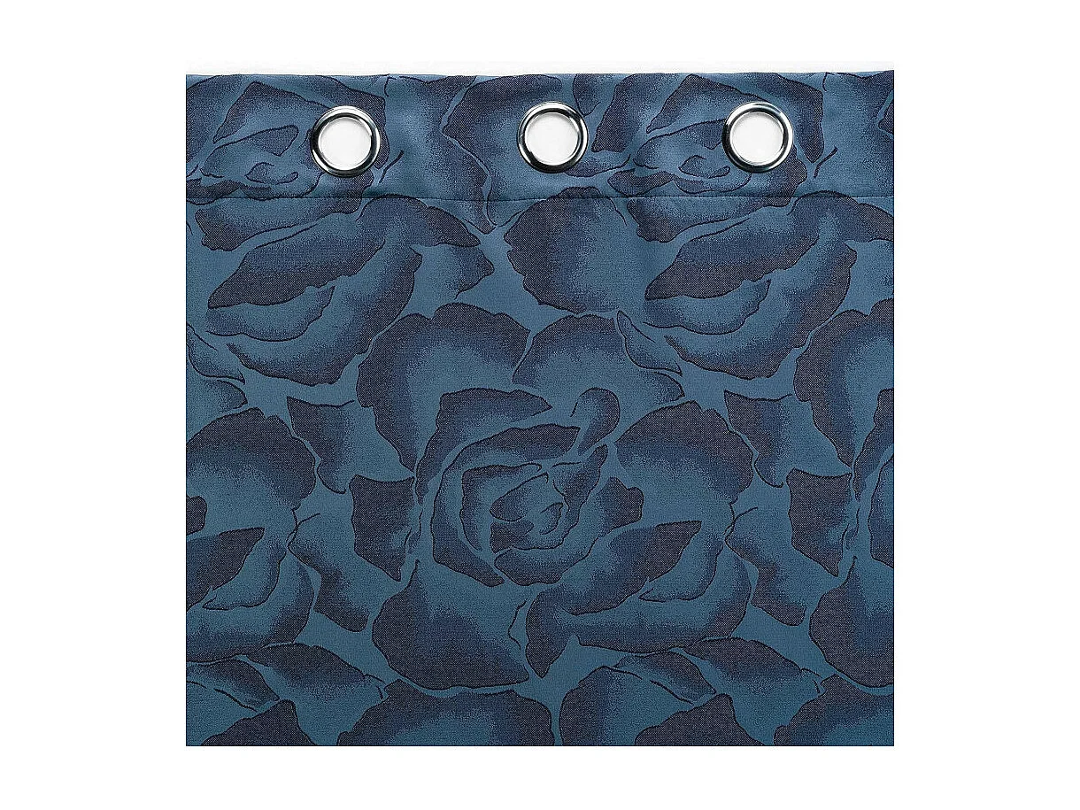 Rideau à Œillets "Rosalina" 140x260cm Bleu Navy