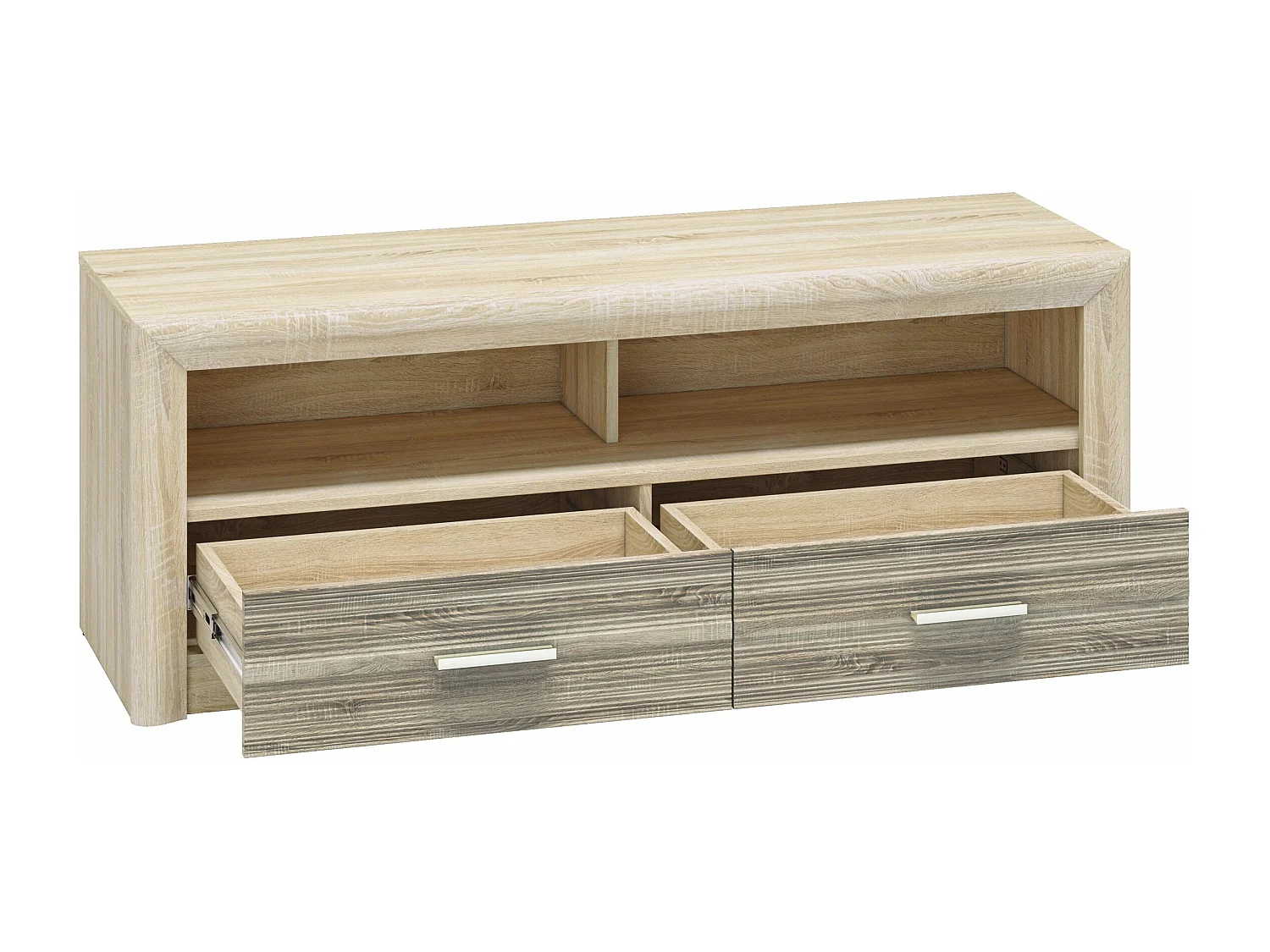 LOWBOARD Castel Sonoma Eiche / Sonoma Eiche Trüffel 138 / 43 / 52cm