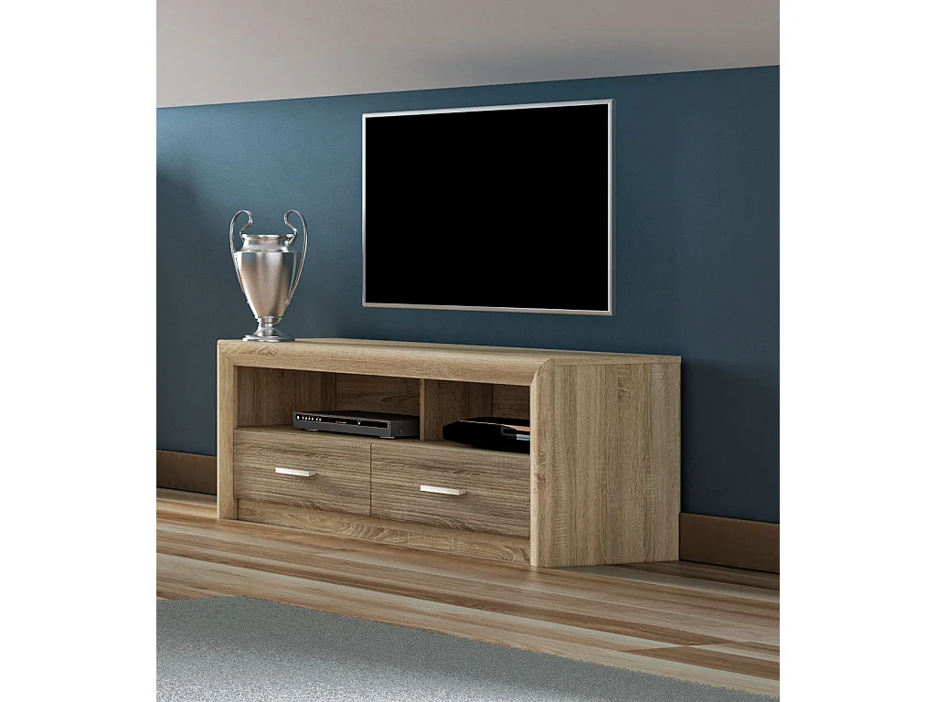 LOWBOARD Castel Sonoma Eiche / Sonoma Eiche Trüffel 138 / 43 / 52cm