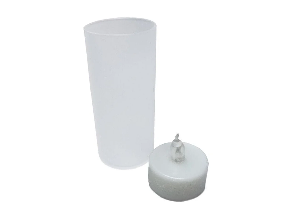 Bougies LED souffle (Lot de 6) Jaune