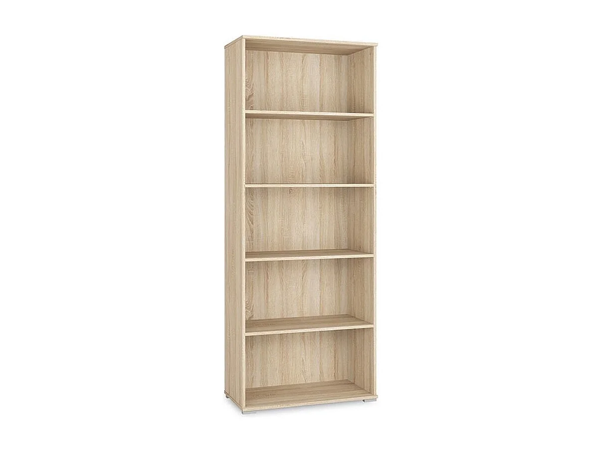 BÜCHERREGAL Optimal Sonoma Eiche hell 79 / 41 / 204cm