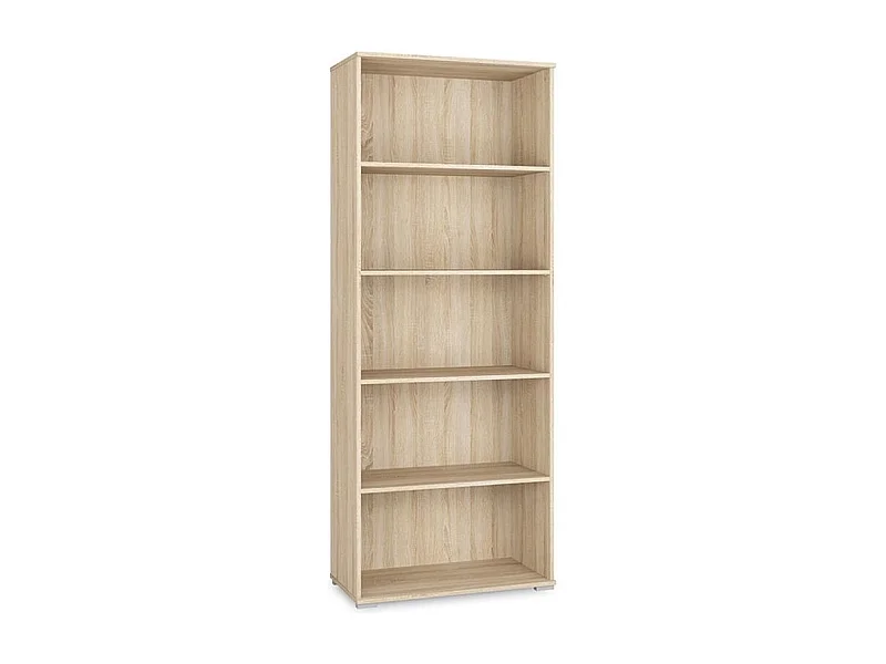 BÜCHERREGAL Optimal Sonoma Eiche hell 79 / 41 / 204cm