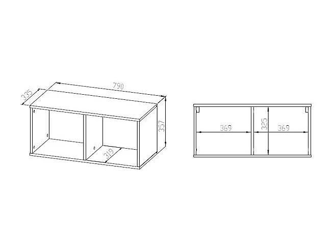 WANDREGAL Optimal Sonoma Eiche hell 79 / 34 / 36cm