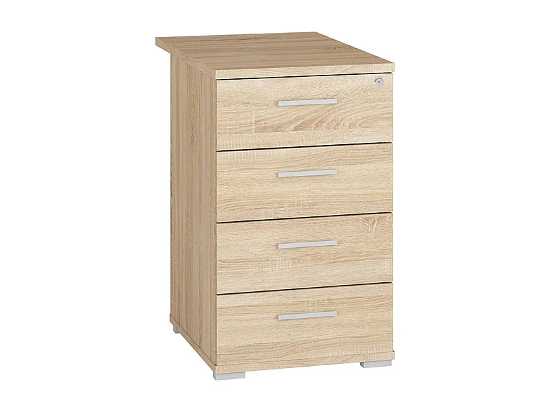 SCHUBLADENCONTAINER Optimal Sonoma Eiche hell 46 / 68 / 76cm