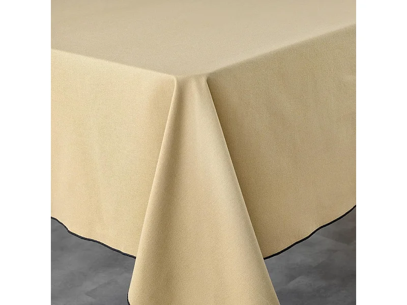 Nappe en Coton "Mistraline" 140x240cm Beige