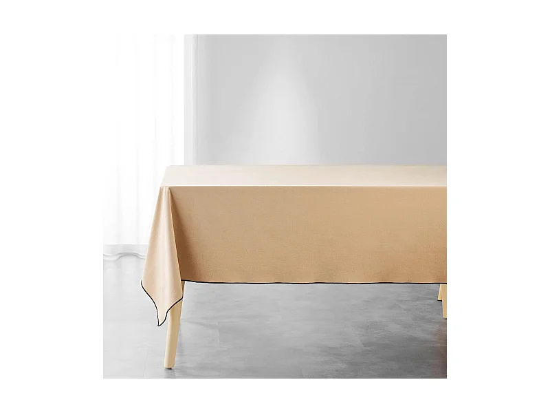 Nappe en Coton "Mistraline" 140x240cm Beige