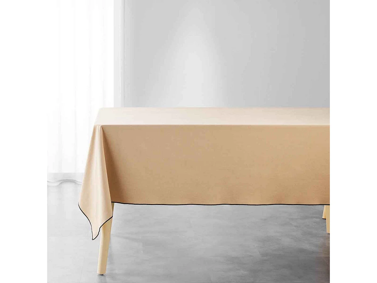 Nappe en Coton "Mistraline" 140x240cm Beige