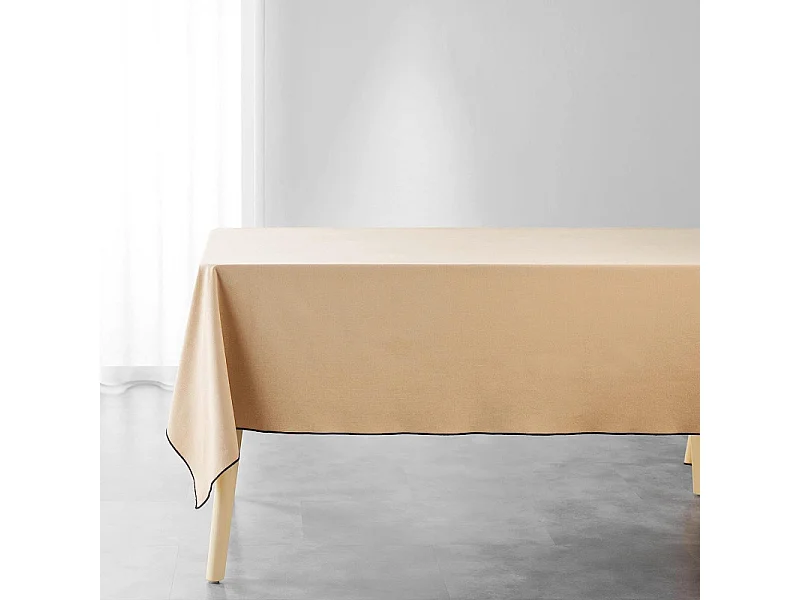 Nappe en Coton "Mistraline" 140x240cm Beige