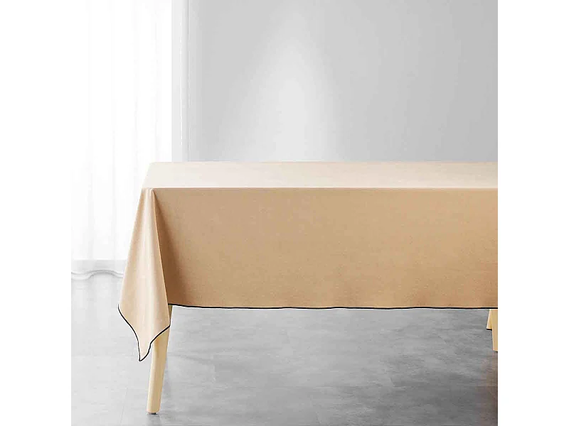Nappe en Coton "Mistraline" 140x240cm Beige