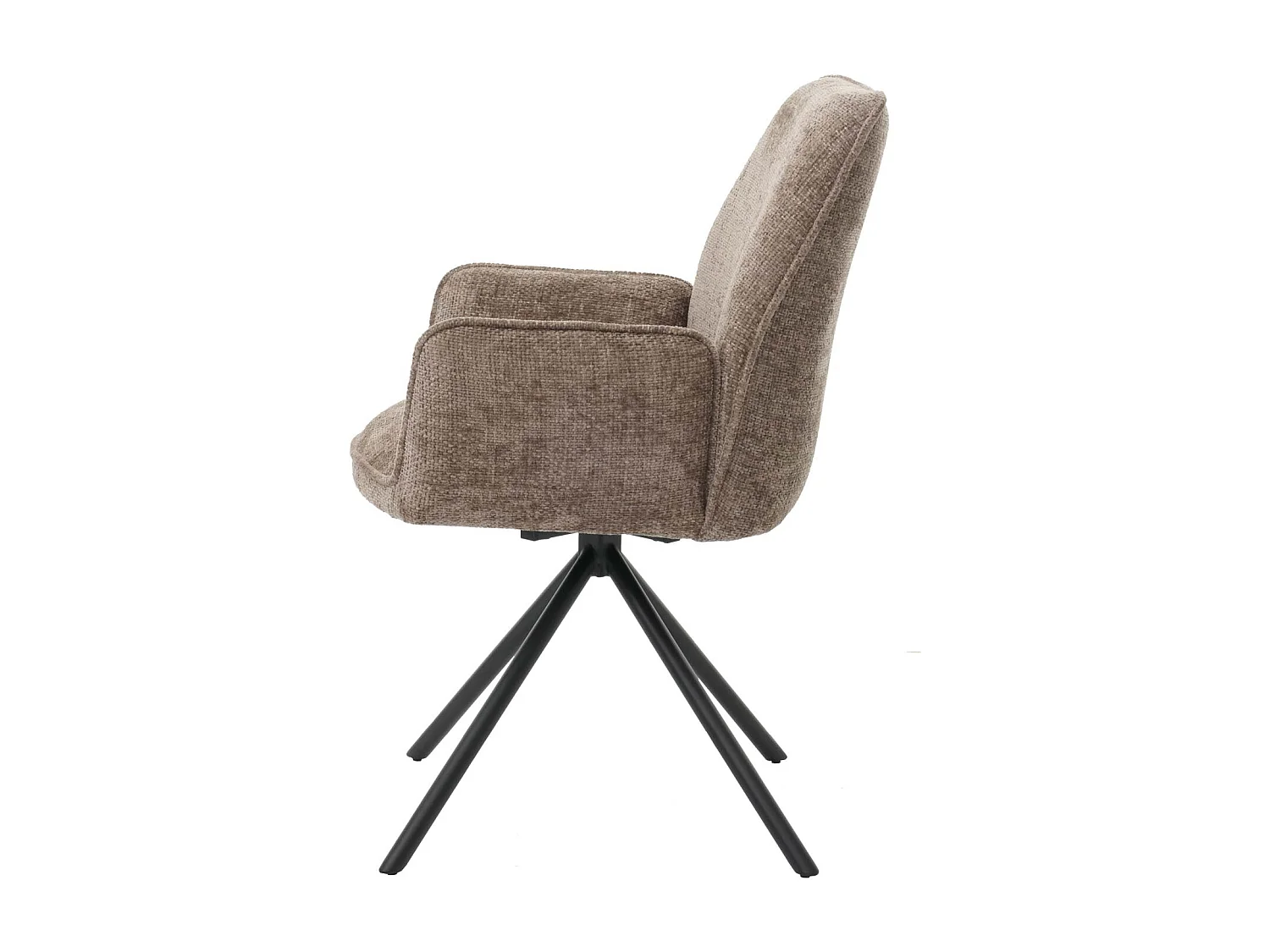 Krzesło do jadalni MCW-G67 (zestaw 6 sztuk),  brązowy