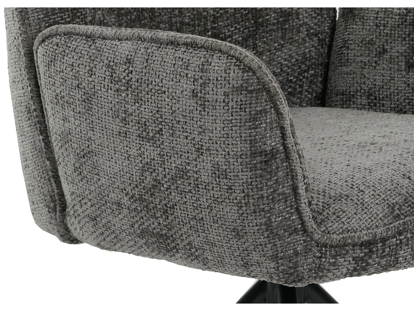 Chaise de salle à manger MCW-G67 (lot de 6),  gris foncé