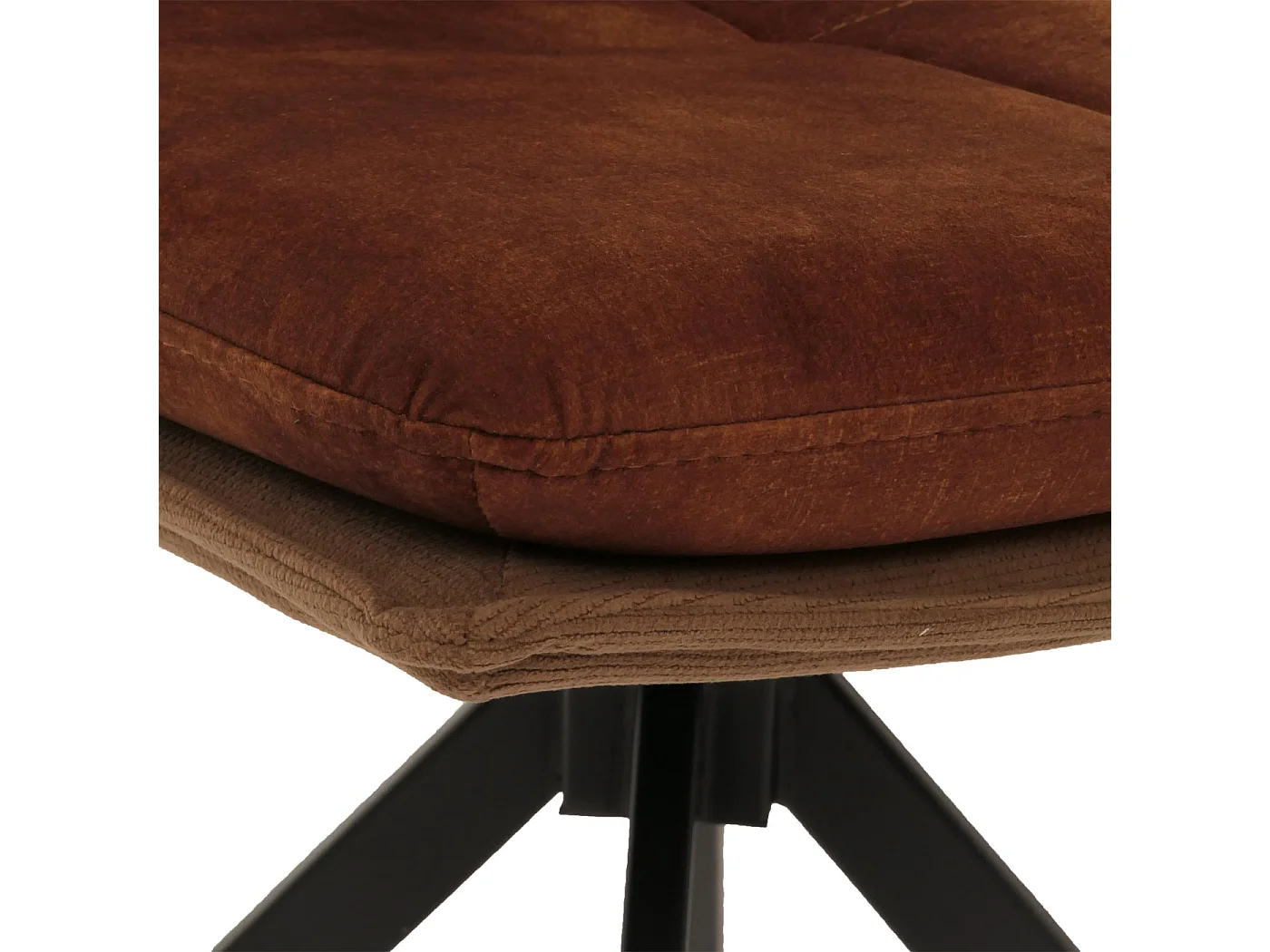 Chaise de salle à manger MCW-M68 (lot de 6),  marron