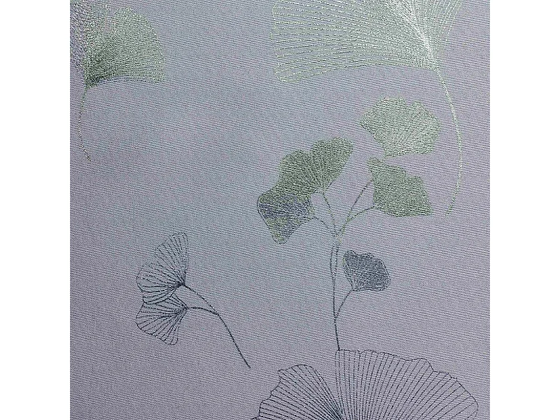 Rideau Déco à Œillets "Bloomy" 140x260cm Gris