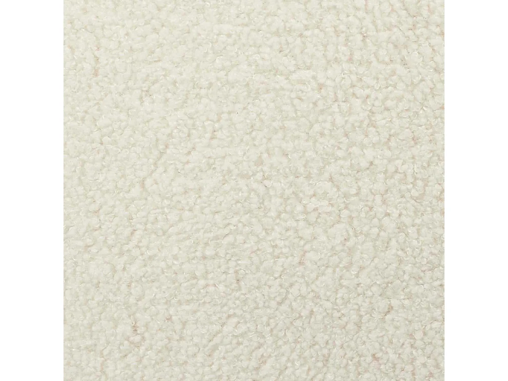 Fauteuil Bouclette Erika Blanc
