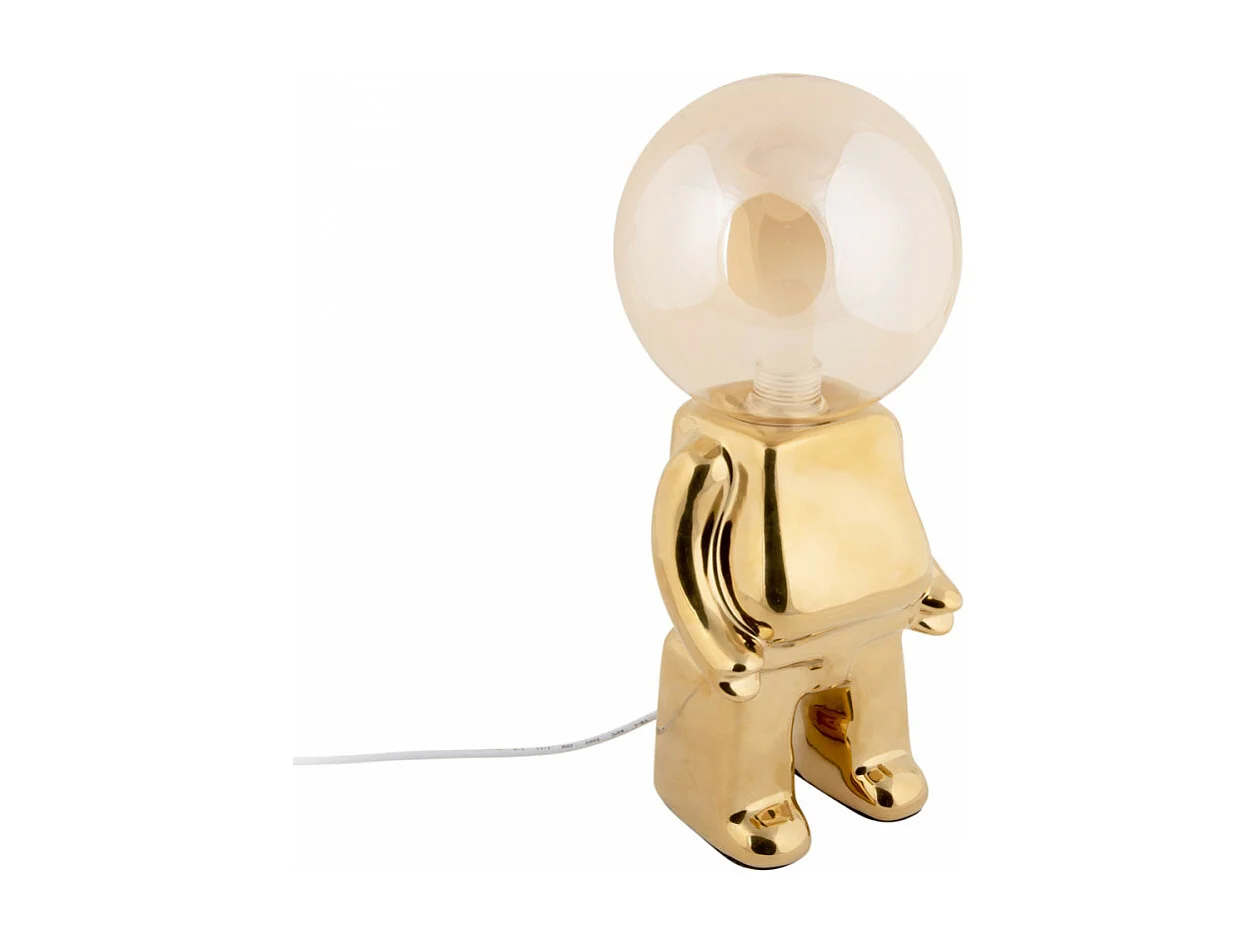 Lampe de table Ross à LED H27cm Doré  Present Time