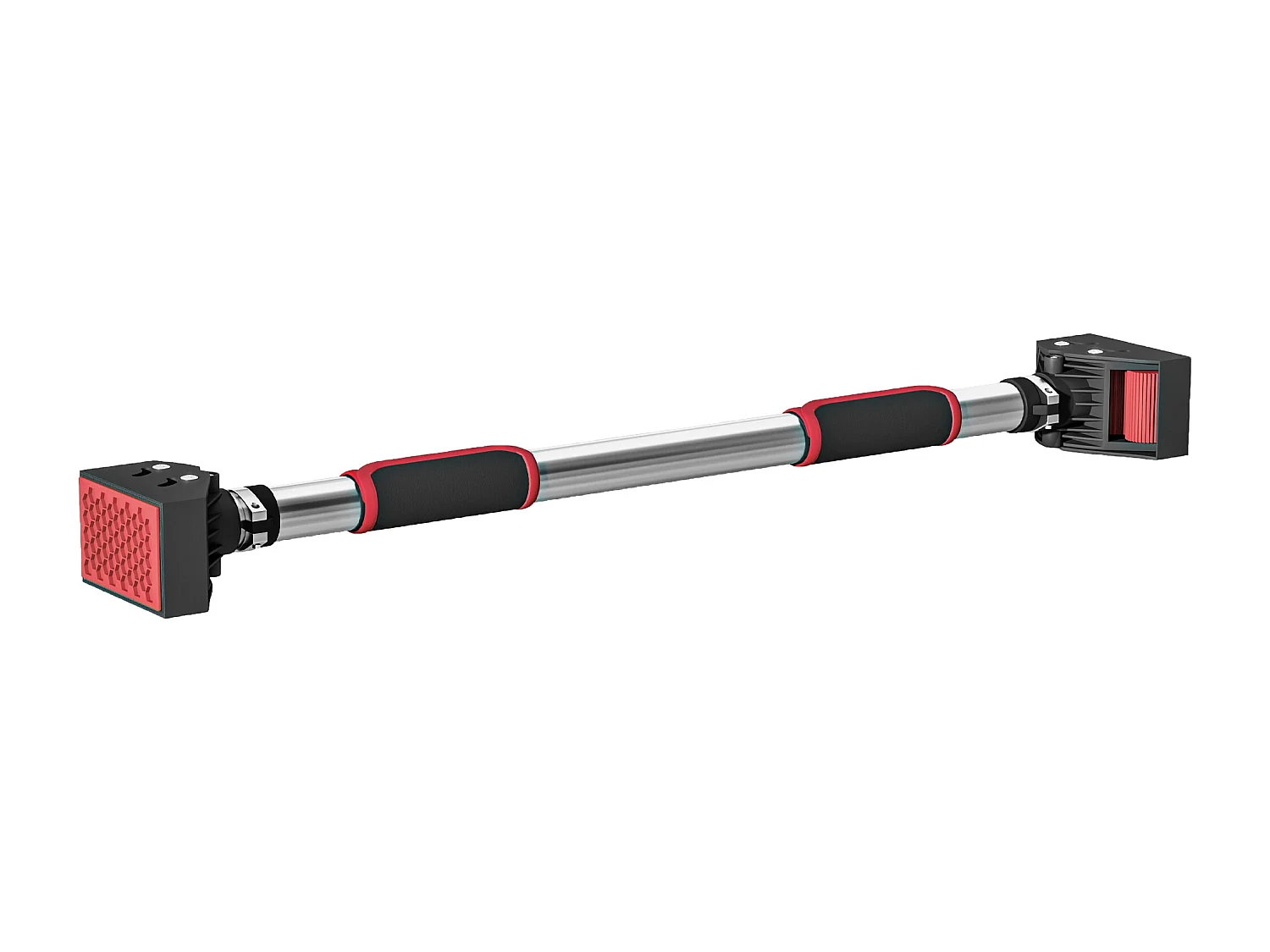 Barre de traction - barre de porte - pull up bar - barre d'étirement musculation pour cadres de porte sans vis - longueur ajustable (75-92cm)