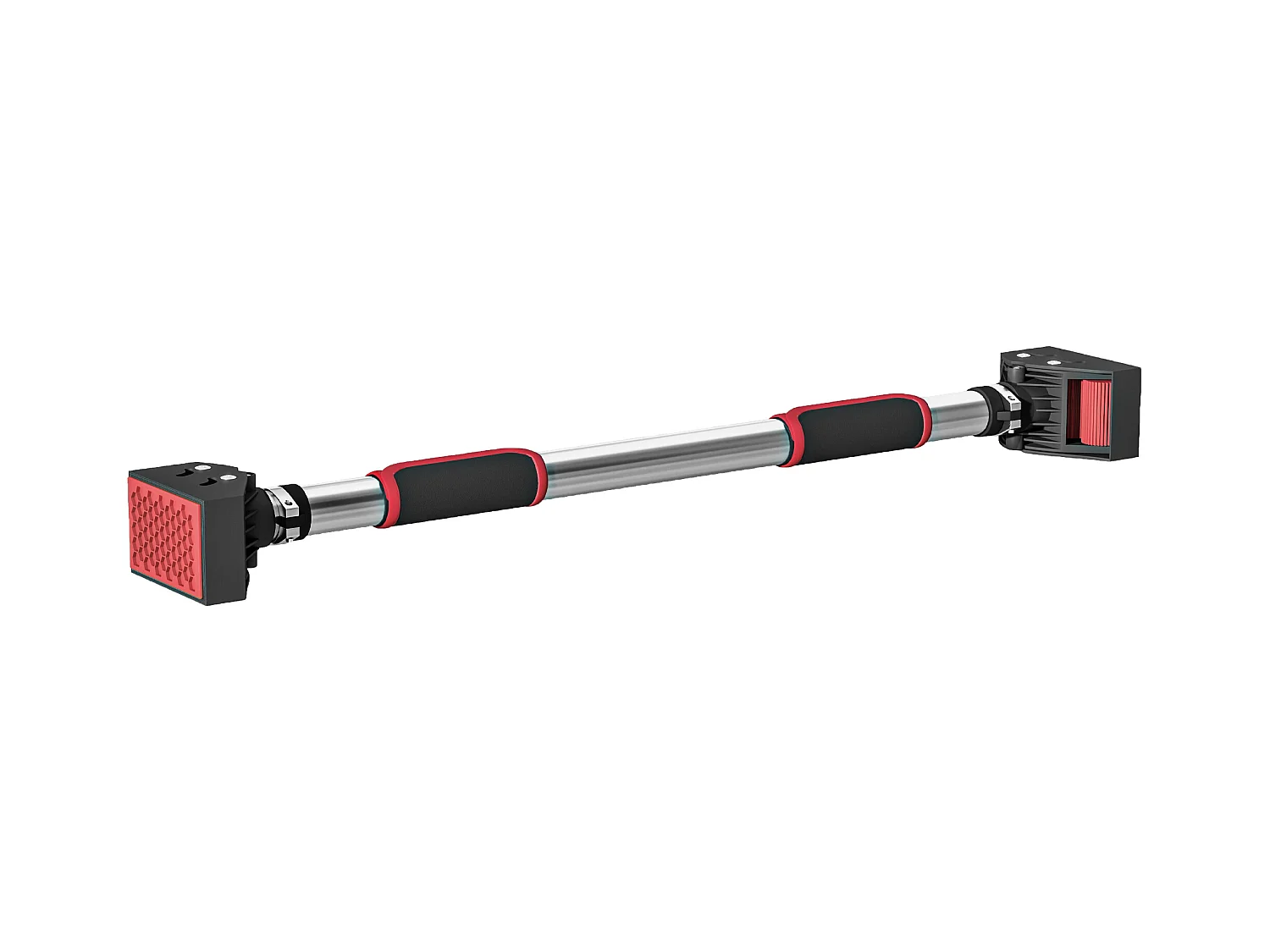 Barre de traction - barre de porte - pull up bar - barre d'étirement musculation pour cadres de porte sans vis - longueur ajustable (75-92cm)