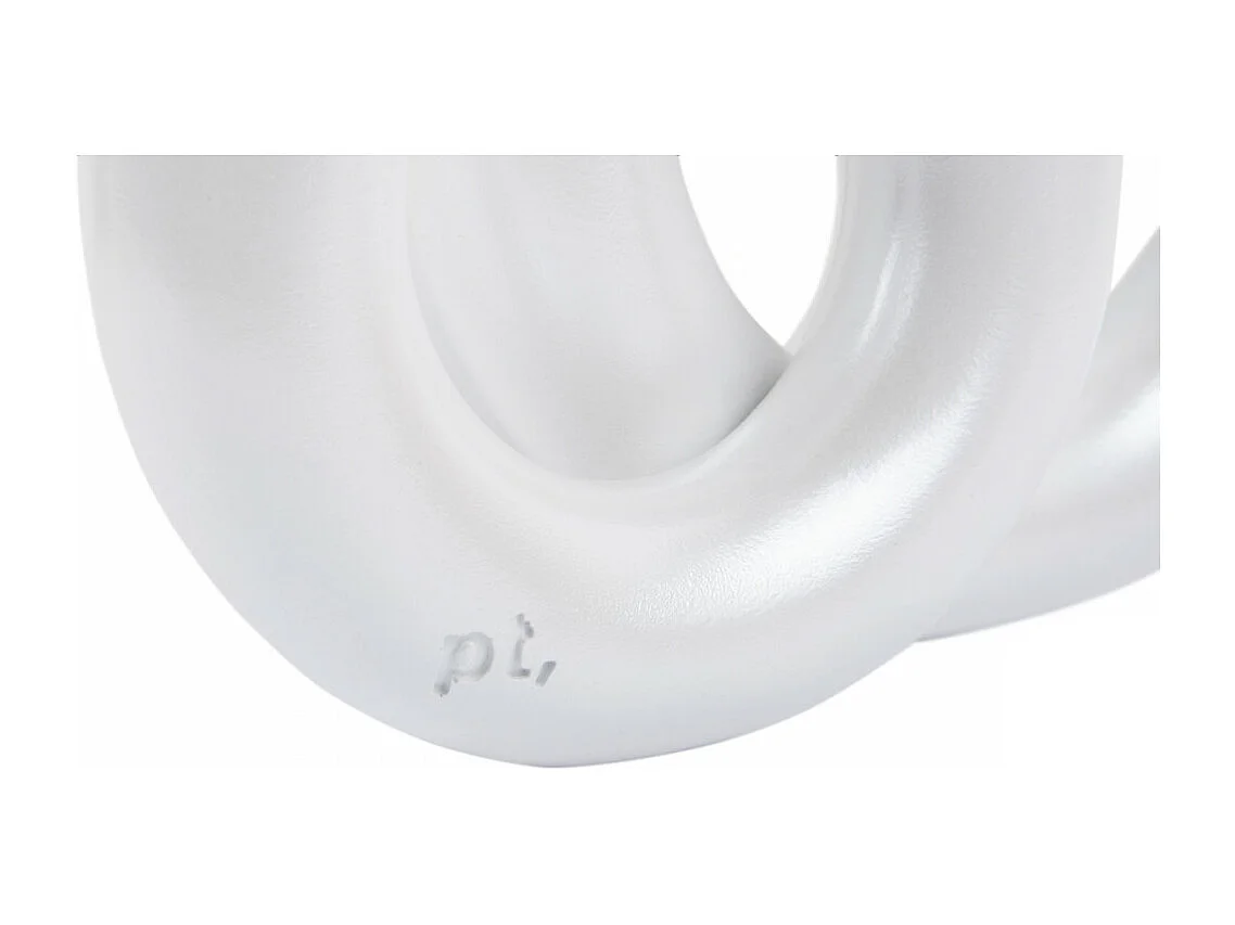 Bougeoir Ring H20cm Blanc  Present Time